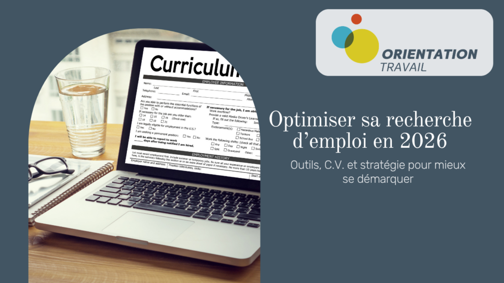 Optimiser sa recherche d’emploi en 2026 : outils, CV et stratégies pour mieux se démarquer 1 Optimiser sa recherche demploi en 2026 outils CV et strategies pour mieux se demarquer