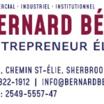 Aide à l'atelier 1 Bernard Bélanger Entrepreneur Électricien inc